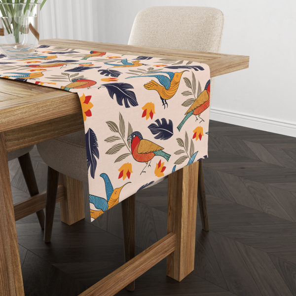Chirpy Bird | Table Runner | Table Linen | Kitchen And Table Linen - Image 2