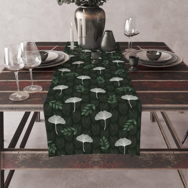 Tropical Green| Table Runner| Premium Quality| Table Linen| Kitchen Linen - Image 5