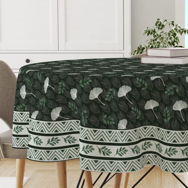 Tropical Green | Premium Quality | Table Cloth/ Table Linen | Kitchen Linen