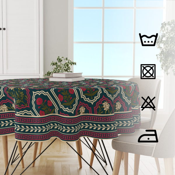 Rajputana Frames | Premium Quality | Table Cloth/ Table Linen | Kitchen Linen - Image 4