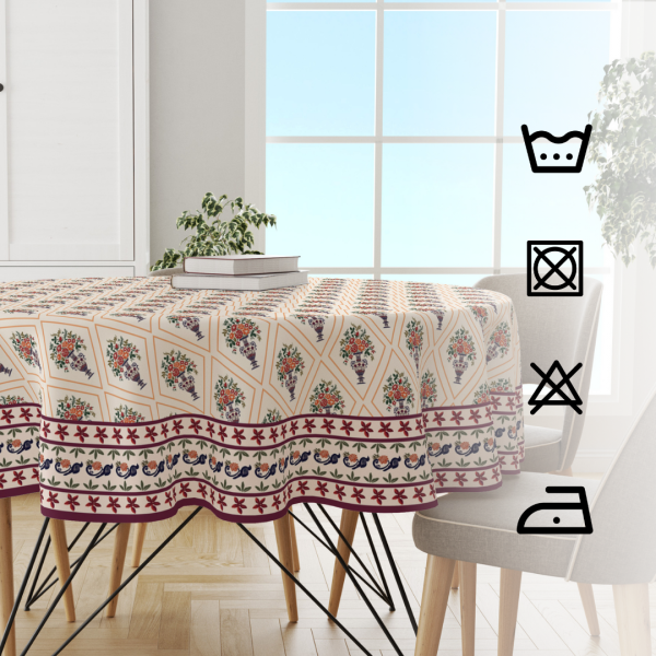 Flower Vase| Premium Quality | Table Cloth/ Table Linen | Kitchen Linen - Image 3