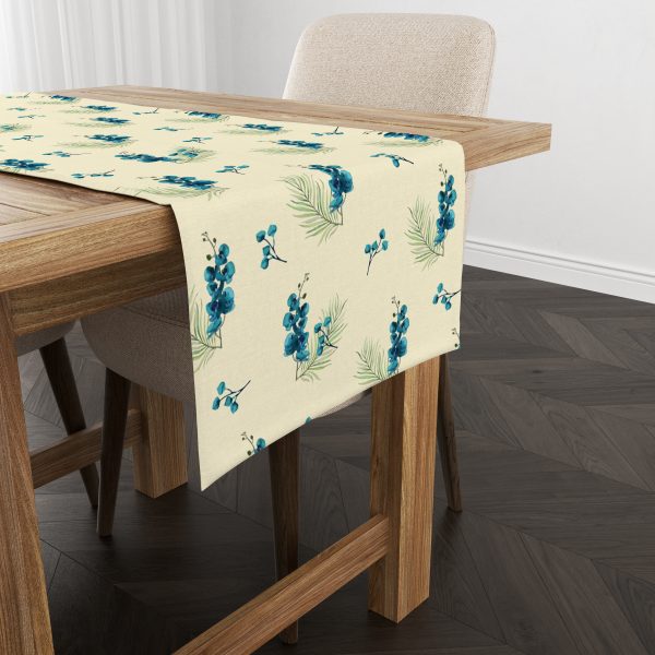 Watery Petal | Table Runner/ Table Linen| Premium Qualityc| Kictchen Linen - Image 5
