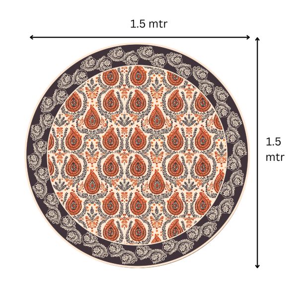Brown Block | Premium Quality | Table Cloth/ Table Linen | Kitchen Linen - Image 5
