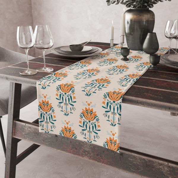 Blue Block| Premium Quality | Table Cloth/ Table Linen | Kitchen Linen - Image 6