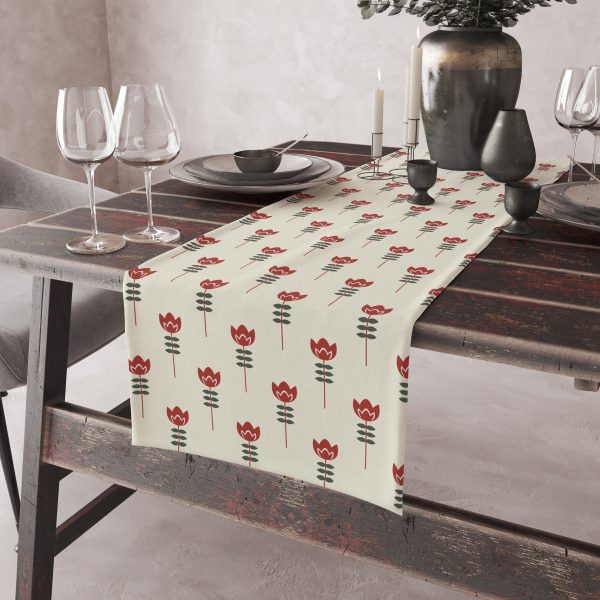 Floral Petal |Table Linen| Table Runner| Kitchen Linen - Image 7