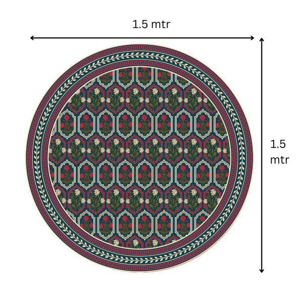 Rajputana Frames | Premium Quality | Table Cloth/ Table Linen | Kitchen Linen - Image 6