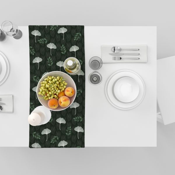 Tropical Green| Table Runner| Premium Quality| Table Linen| Kitchen Linen - Image 8