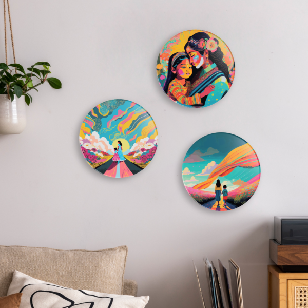 Mother Love| Premium Quality | Wall Plates/ Wall Art | Wall Hanging - Image 3