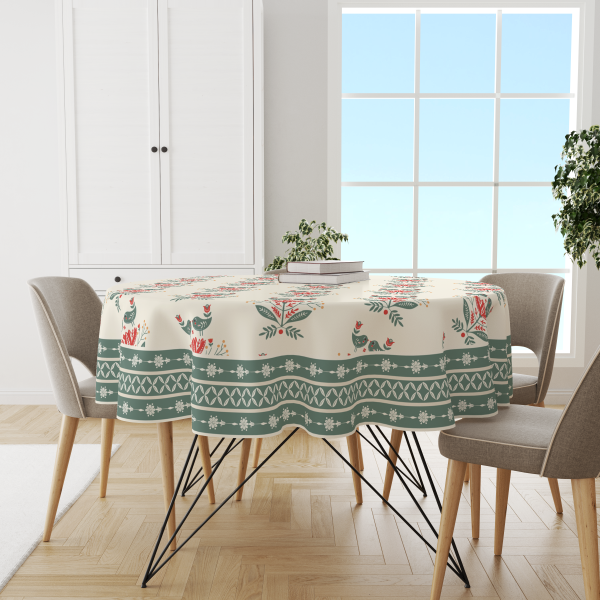 Birdy Minimal | Premium Quality | Table Cloth/ Table Linen | Kitchen Linen - Image 2