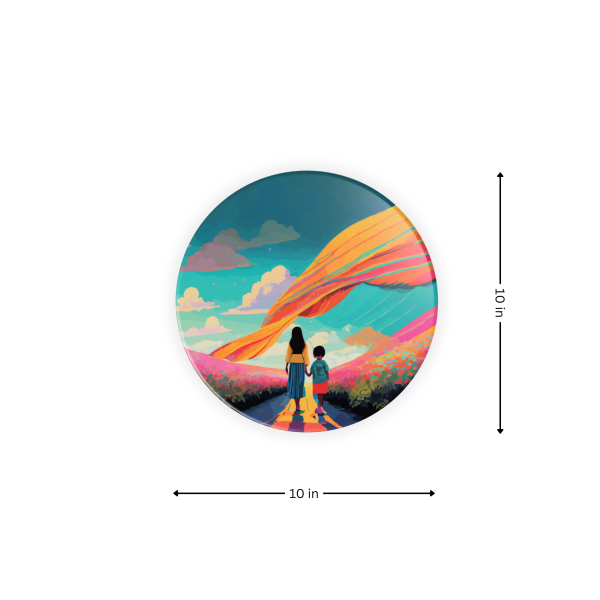 Mother Love| Premium Quality | Wall Plates/ Wall Art | Wall Hanging - Image 8