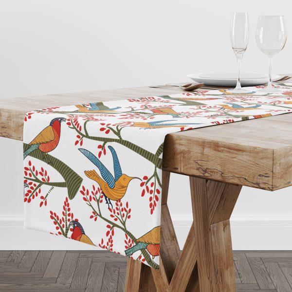 Bird Of Paradise| Table Linen/ Kitchen Linen| Table Runner| Premium Quality - Image 5