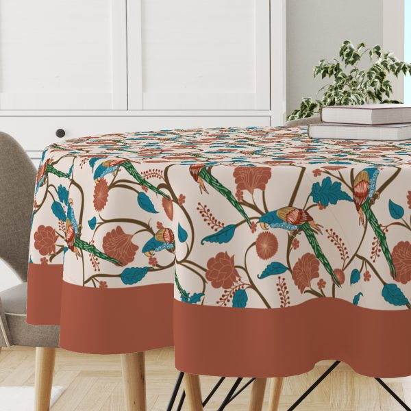 Parrot | Premium Quality | Table Cloth/ Table Linen | Kitchen Linen