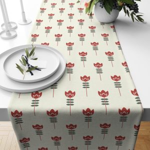 Floral Petal |Table Linen| Table Runner| Kitchen Linen