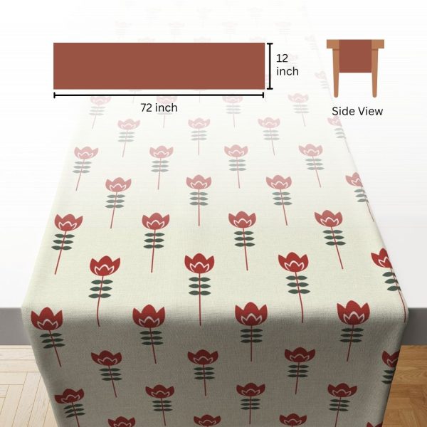 Floral Petal |Table Linen| Table Runner| Kitchen Linen - Image 11