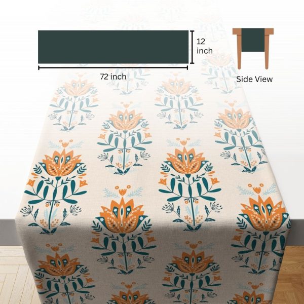 Blue Block| Premium Quality | Table Cloth/ Table Linen | Kitchen Linen - Image 9