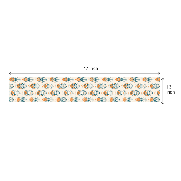Blue Block| Premium Quality | Table Cloth/ Table Linen | Kitchen Linen - Image 12