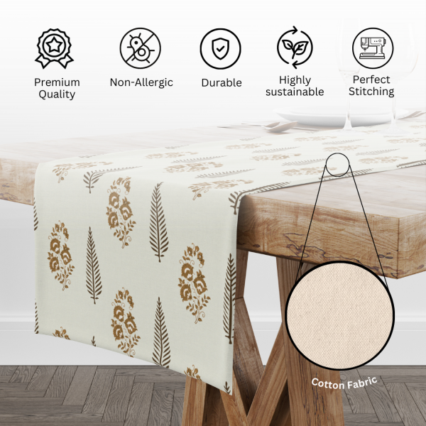 Block Print | Premium Quality| Table Linen| Table Runner| Kitchen Linen - Image 11