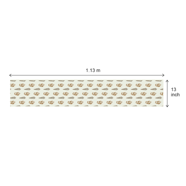Block Print | Premium Quality| Table Linen| Table Runner| Kitchen Linen - Image 12
