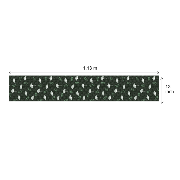 Tropical Green| Table Runner| Premium Quality| Table Linen| Kitchen Linen - Image 12