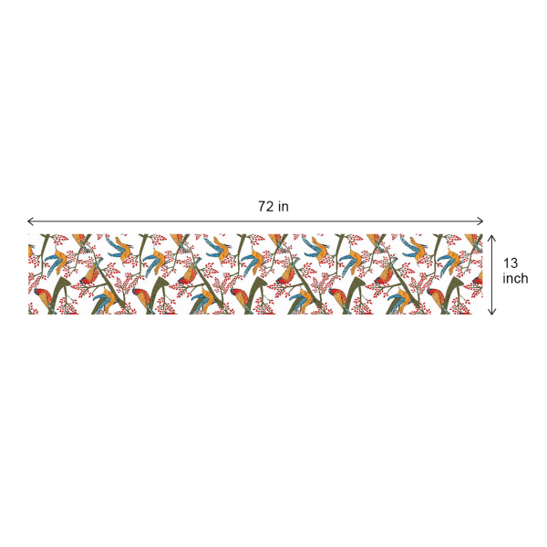 Bird Of Paradise| Table Linen/ Kitchen Linen| Table Runner| Premium Quality - Image 9