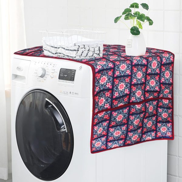 Royal Blue | Premium Quality | Fridge Cover | Fridge Protecter - Image 2