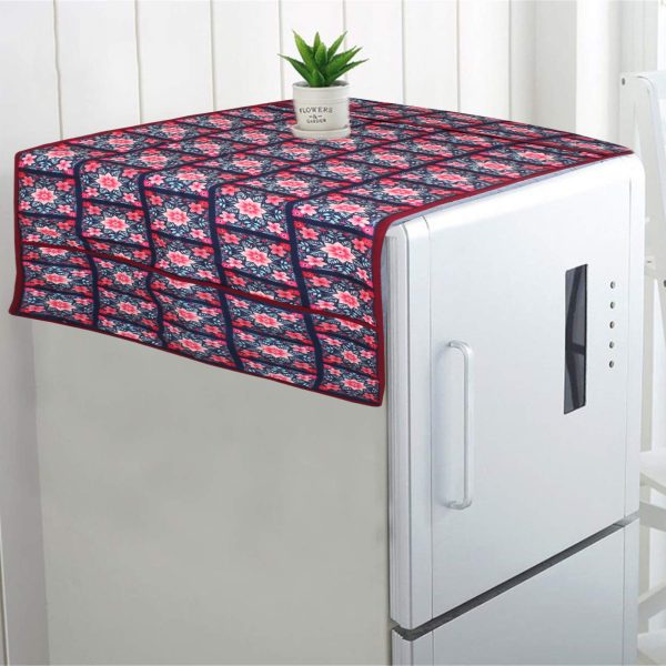 Royal Blue | Premium Quality | Fridge Cover | Fridge Protecter - Image 11