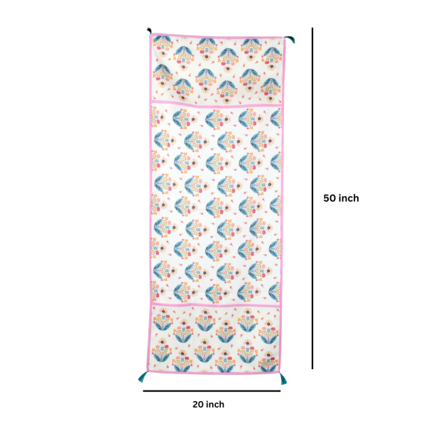 Pink Floral | Premium Quality | Fridge Cover | Fridge Protecter - Image 7