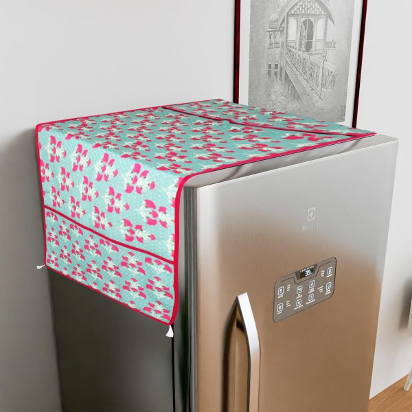 Turquiose | Premium Quality | Fridge Cover | Fridge Protecter - Image 5