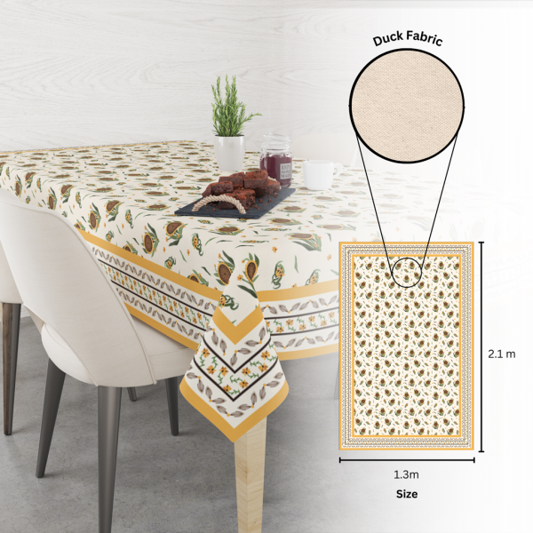Sunflower | Premium Quality | Table Cloth | Dining Table Cloth - Image 4