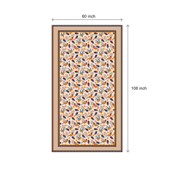 Chirpy Bird | Premium Quality | Table Cloth | Dining Table Cloth - Image 11