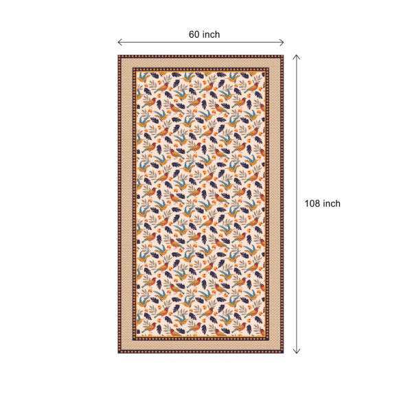 Chirpy Bird | Premium Quality | Table Cloth | Dining Table Cloth - Image 11