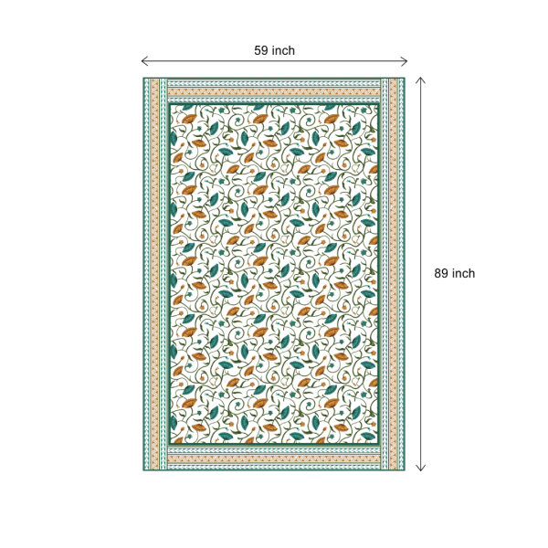 Lotus Flower | Premium Quality | Table Cloth | Dining Table Cloth - Image 6